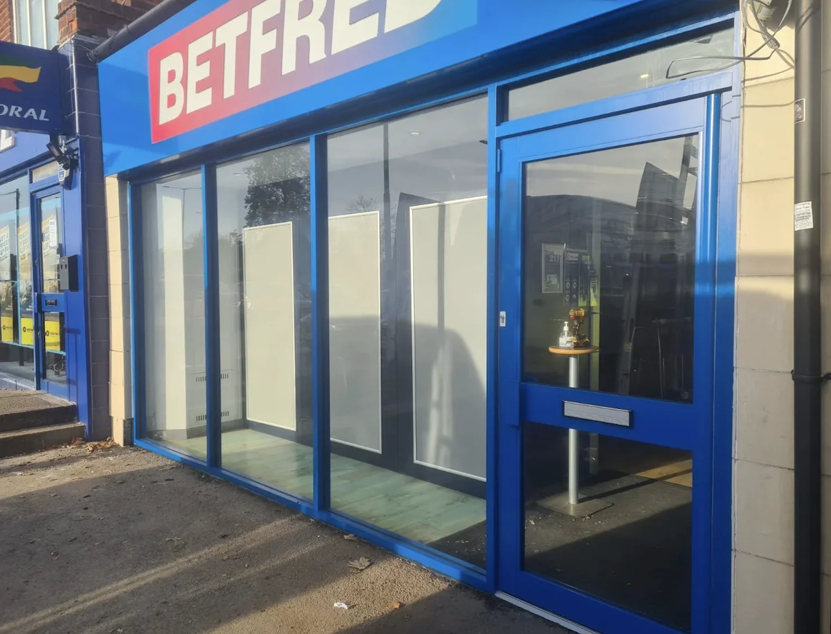 Bet Fred Shopfront Bournemouth